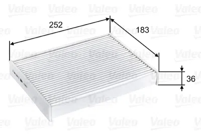 Filtru aer habitaclu / polen VALEO 715803