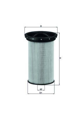 Filtru combustibil MAHLE KX 69