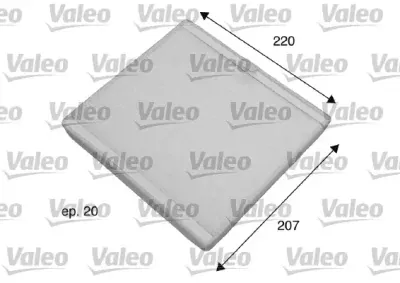 Filtru aer habitaclu / polen VALEO 698769