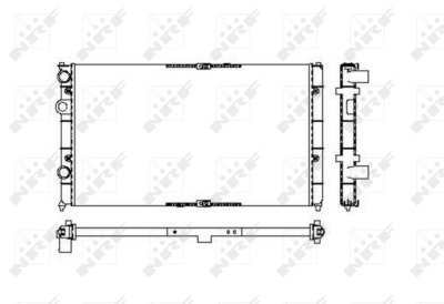 Radiator, racire motor NRF 53632