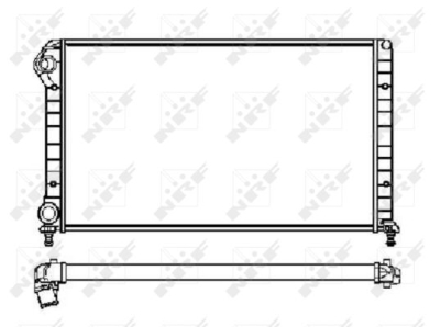 Radiator, racire motor NRF 53231