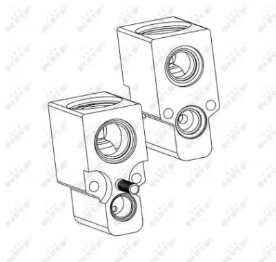Supapa expansiune, clima NRF 38342