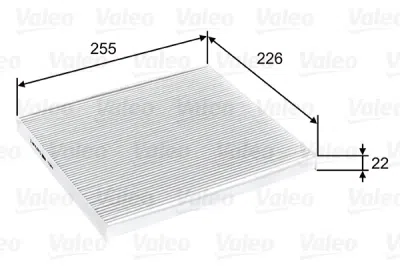 Filtru aer habitaclu / polen VALEO 715804