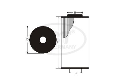 Filtru ulei SCT - MANNOL SH 4054 P