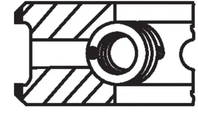 Set segmenti piston MAHLE 081 RS 00105 0N0