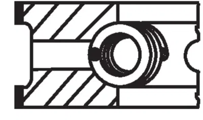 Set segmenti piston MAHLE 030 32 V0