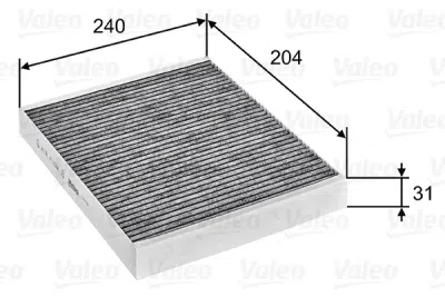 Filtru aer habitaclu / polen VALEO 715752