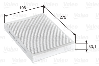 Filtru aer habitaclu / polen VALEO 715597