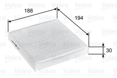Filtru aer habitaclu / polen VALEO 715755