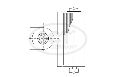 Filtru ulei SCT - MANNOL SH 4784 P