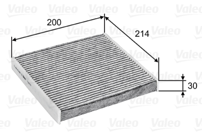Filtru aer habitaclu / polen VALEO 715747