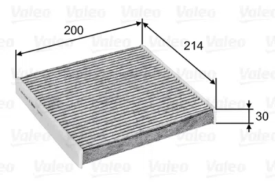 Filtru aer habitaclu / polen VALEO 715747