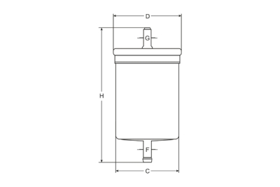 Filtru combustibil SCT - MANNOL ST 383