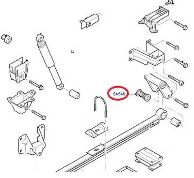 Bucsa arc foi ORIGINAL FORD 1526483
