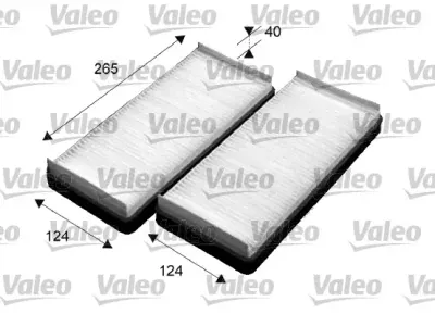Filtru aer habitaclu / polen VALEO 715531