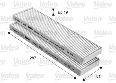 Filtru aer habitaclu / polen VALEO 715662