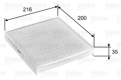 Filtru aer habitaclu / polen VALEO 715746