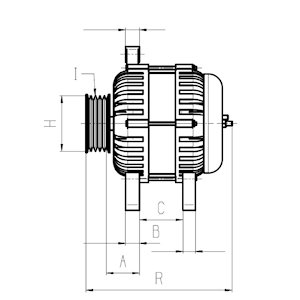 Generator / Alternator HC-Cargo F 032 116 302