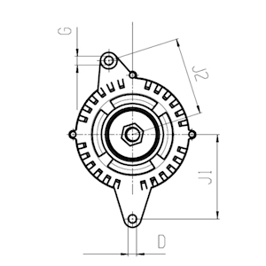 Generator / Alternator HC-Cargo F 032 116 302