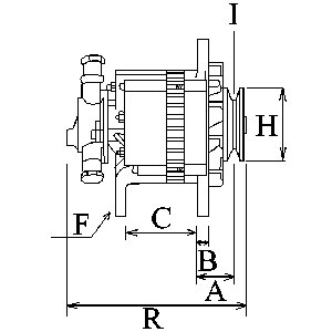 Generator / Alternator HC-Cargo F 032 113 328