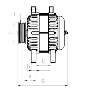Generator / Alternator HC-Cargo F 032 114 509