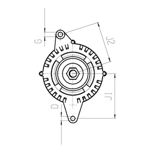 Generator / Alternator HC-Cargo F 032 113 253