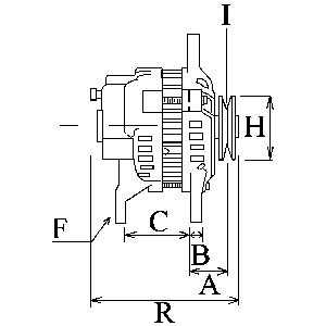 Generator / Alternator HC-Cargo F 032 113 324