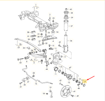Capac, rulment roata FEBI BILSTEIN 05286