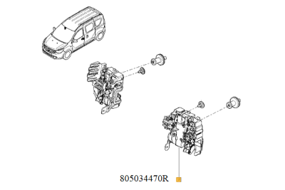 Broasca stanga fata ORIGINAL RENAULT 805034470R