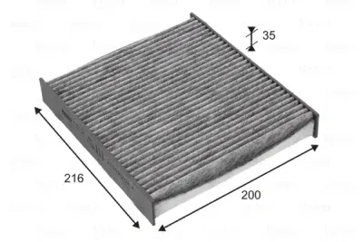 Filtru aer habitaclu / polen VALEO 715725