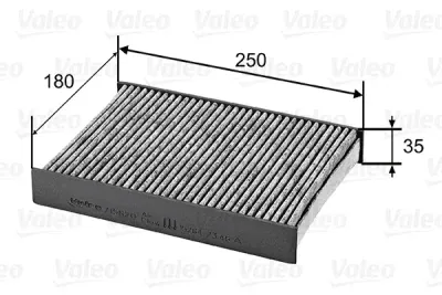 Filtru aer habitaclu / polen VALEO 715820