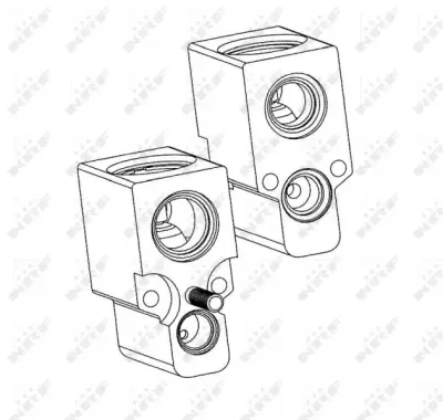 Supapa expansiune, clima NRF 38342