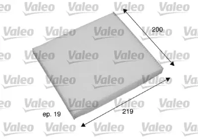 Filtru aer habitaclu / polen VALEO 698795
