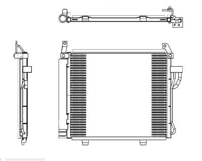 Condensator, climatizare NRF 35992