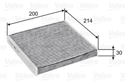 Filtru aer habitaclu / polen VALEO 715747