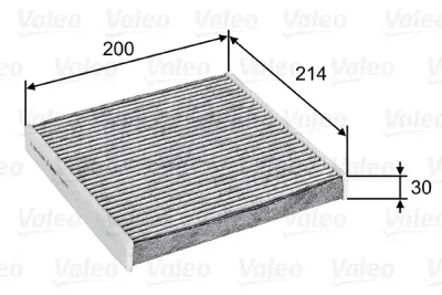 Filtru aer habitaclu / polen VALEO 715747