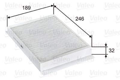 Filtru aer habitaclu / polen VALEO 715751
