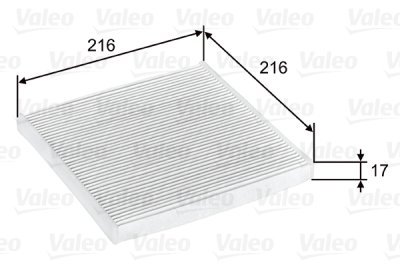 Filtru aer habitaclu / polen VALEO 698796