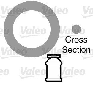 Garnitura, conducta lichid de racire VALEO 509169