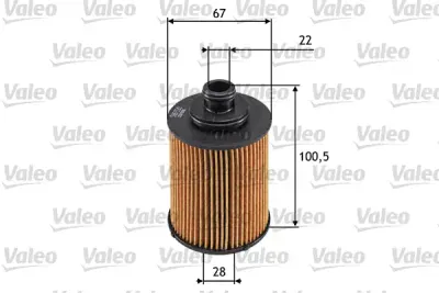 Filtru ulei VALEO 586530