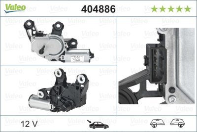 Motor stergator VALEO 404886