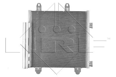 Condensator, climatizare NRF 350231