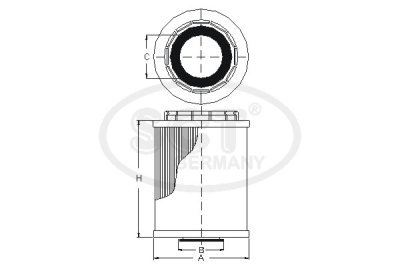 Filtru ulei SCT - MANNOL SH 4794 P