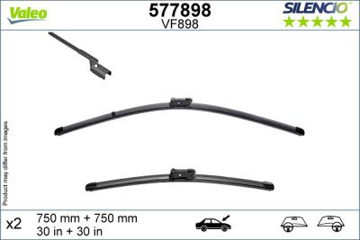Lamela stergator VALEO 577898