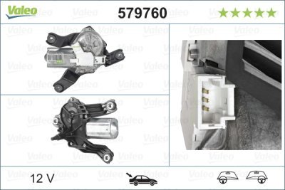 Motor stergator VALEO 579760
