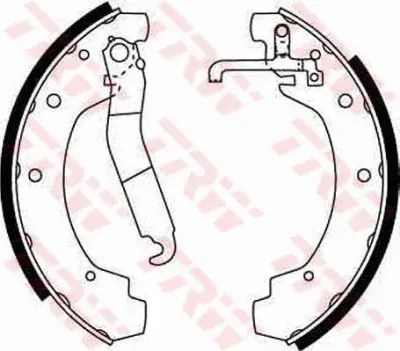 Set saboti frana TRW GS8151
