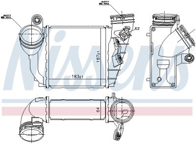 Intercooler NISSENS 96679