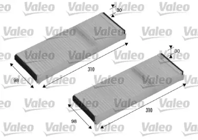 Filtru aer habitaclu / polen VALEO 715500