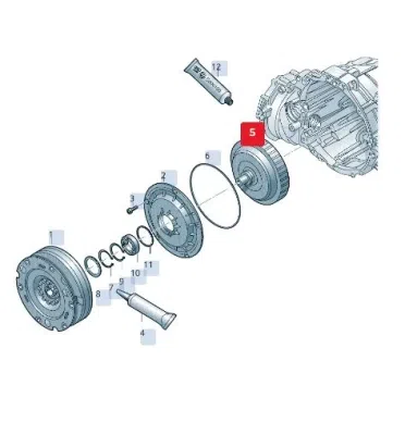 Set ambreiaj original VW GROUP 0B5141030F