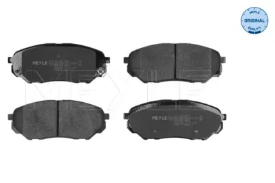 Set placute frana MEYLE 025 223 8017